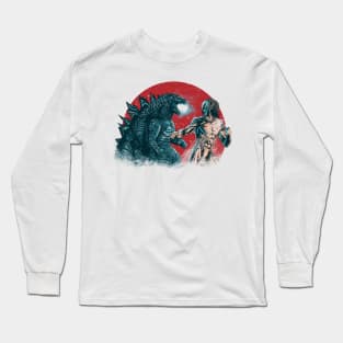 Kaiju vs Titan Long Sleeve T-Shirt